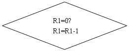 : R1=0?
R1=R1-1

